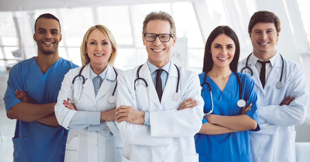 physicians on a medical team