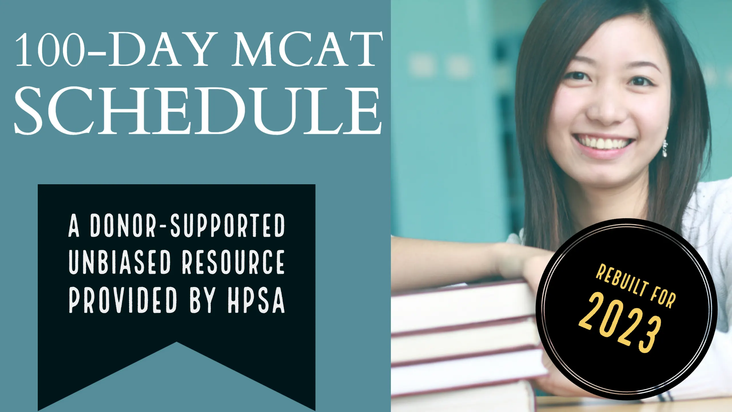 100-Day MCAT Study Schedule - 2023 Edition